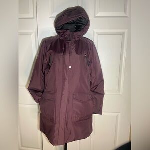 Norden Burgundy Parka Womens Large Eco Friendly